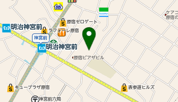 ADERERROR Tokyo Space(アーダーエラー東京スペース)の地図画像