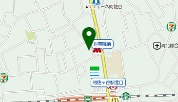 陽ので鍼灸接骨院 阿佐ヶ谷本院の地図画像