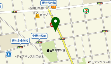 ピザハット 川口店の地図画像