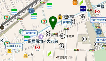 ASICS KOBE(アシックス神戸)の地図画像