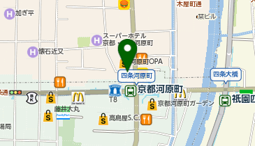 PUMA STORE(プーマストア) 京都の地図画像
