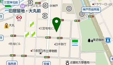 Columbia(コロンビア) 神戸店の地図画像