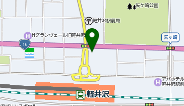 Patagonia(パタゴニア) 軽井沢の地図画像