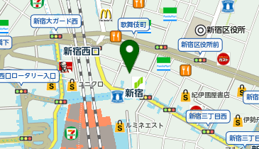 ARC'TERYX(アークテリクス) 新宿ブランドストアの地図画像
