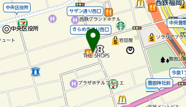 ARC'TERYX(アークテリクス) 福岡天神ブランドストアの地図画像