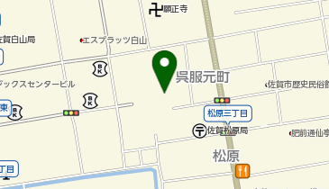 呉服茶屋の地図画像