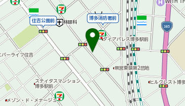 HAIR&HEADSPA SQUARE*UNO HAKATA(ヘアーアンドヘッドスパ スクエア ウノ ハカタ)の地図画像