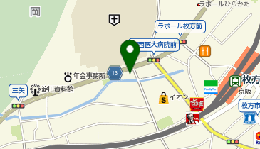 エレノア 枚方の地図画像