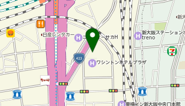 住友生命総合健診システムの地図画像
