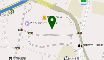 六本木ヒルズアリーナの地図画像