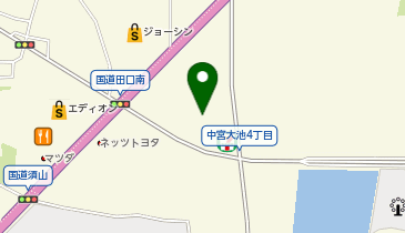 フジパンストアー株式会社 西部本部の地図画像