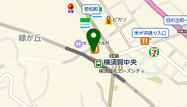 Agu hair ford(アグ ヘアー フォード) 横須賀中央店の地図画像