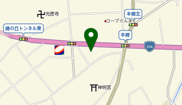 家族葬ベルセレモニー本郷の地図画像