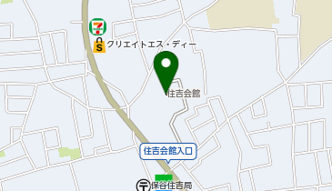 住吉会館ルピナスの地図画像