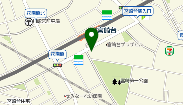 宮前老人福祉センター(宮前いきいきセンター)の地図画像