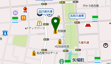 MARK & LONA(マーク アンド ロナ) 松坂屋名古屋店の地図画像