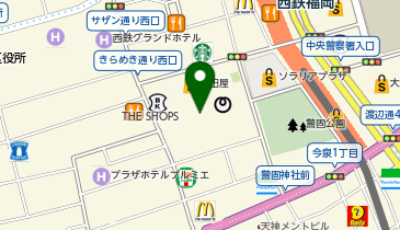 MARK & LONA(マーク アンド ロナ) 岩田屋福岡店の地図画像