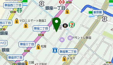 LUCIE(ルシエ)銀座本店の地図画像