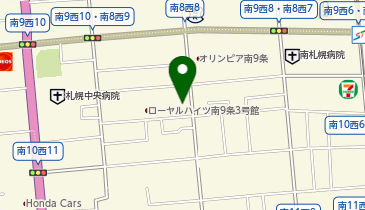 FIT PLACE 24(フィット プレイス ニジュウヨン) 札幌山鼻の地図画像
