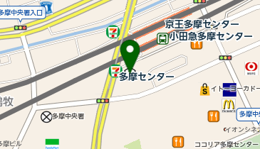 フェイシャル専門サロンMUQU(ムク) 多摩センター店の地図画像