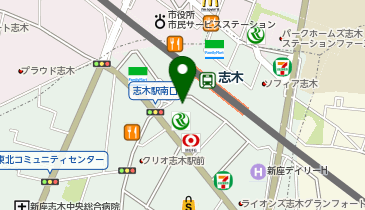 POWERHOUSE GYM(パワーハウス ジム) 志木埼玉ジャパンの地図画像