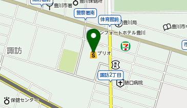 豊川市観光協会の地図画像