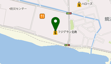 ドリームギフト フジグラン北島店の地図画像