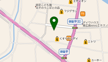 高山ペットショップ フジグラン東広島店の地図画像