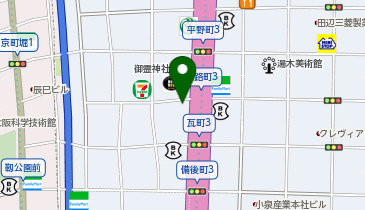フルーツカフェ ひかりの地図画像