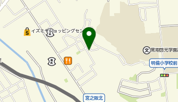 枚方ライジングボクシングジムの地図画像