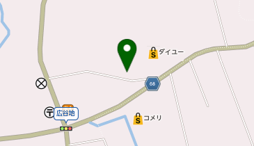 コインランドリー那須高原の地図画像