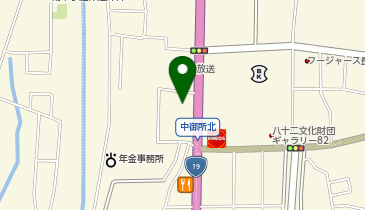 ながの農業協同組合の地図画像