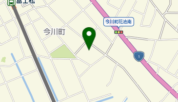 今川市民館の地図画像