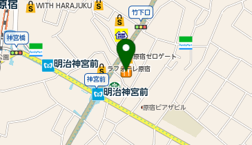 Calvin Klein Harajuku Flagship(カルバン・クライン原宿)の地図画像