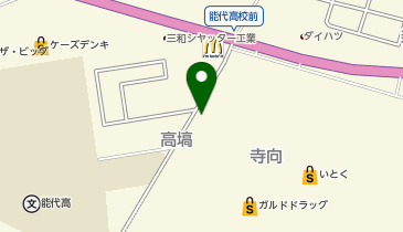 アクロスランドリー 能代店の地図画像