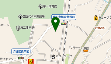 Runtrip BASE YOYOGI PARK(ラントリップ ベース ヨヨギ パーク)の地図画像