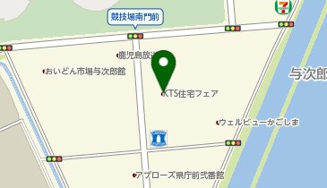 ヤマダホームズ 鹿児島展示場の地図画像