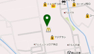 神辺ロフトの地図画像