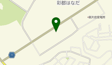 茨木市中学校給食センターの地図画像