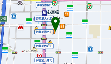 カービィカフェ OSAKA(オオサカ)の地図画像