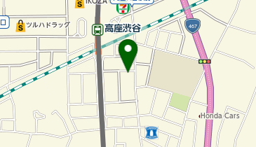 愛の家グループホーム 大和高座渋谷の地図画像