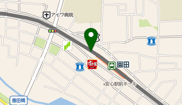 サーティワンアイスクリーム 阪急園田店の地図画像