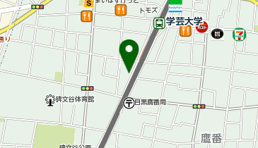 Bistro amie GAKUGEIDAIGAKU(ビストロ アミー ガクゲイダイガク)の地図画像