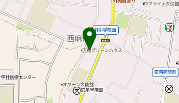 ブリヂストン健康保険組合の地図画像