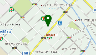 サンデン・リテールシステム株式会社 九州支社の地図画像