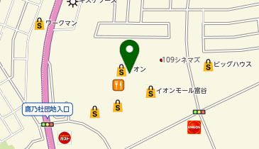 Luck Rack(ラック ラック) イオンモール富谷店の地図画像