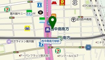 ジャンカラ 西中島店の地図画像