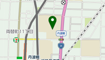 京都教育大学附属桃山中学校の地図画像