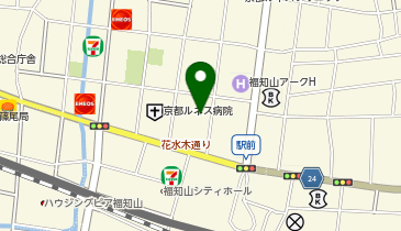 公益社団法人 京都労働基準協会 福知山支部の地図画像