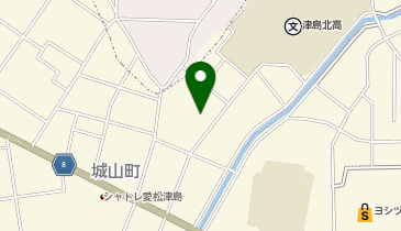 津島市又吉配水場の地図画像